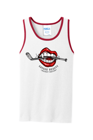 Warning - Will Bite Cotton Tank Top