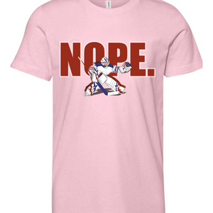 NOPE. Youth Jersey Tee