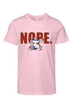 NOPE. Youth Jersey Tee