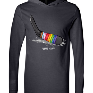 Pride Hockey Tape Long Sleeve Hoodie