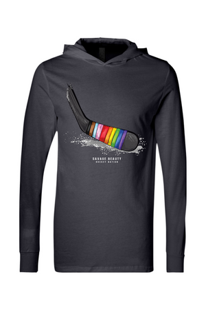 Pride Hockey Tape Long Sleeve Hoodie