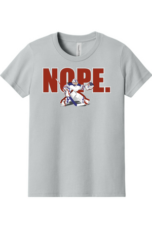 NOPE. Youth Jersey Tee