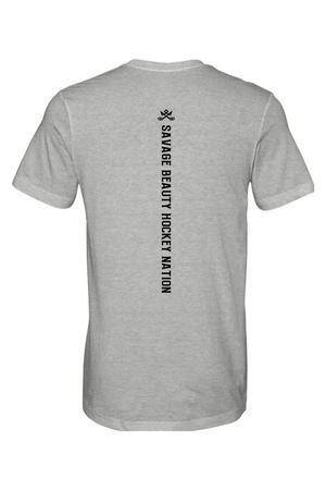 Catch Hands Heathered Jersey Tee