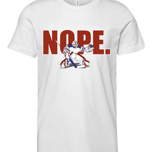 NOPE. Youth Jersey Tee