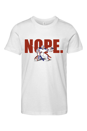 NOPE. Youth Jersey Tee
